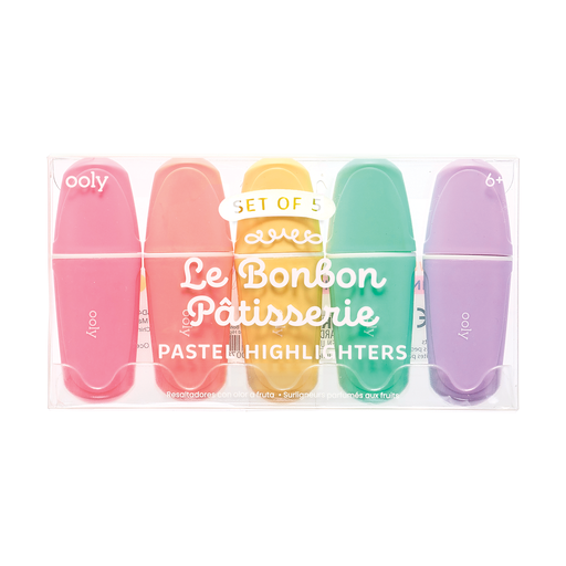 OOLY - Le Bonbon Patisserie: Pastel Highlighters (Set of 5)