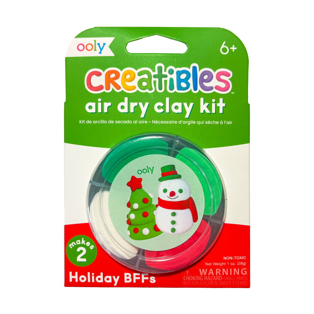OOLY - Creatibles: Air Dry Clay Kit - Holiday BFFs