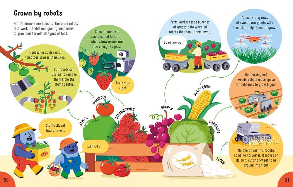 HarperCollins - Lots of Things to Know About Robots : Usborne