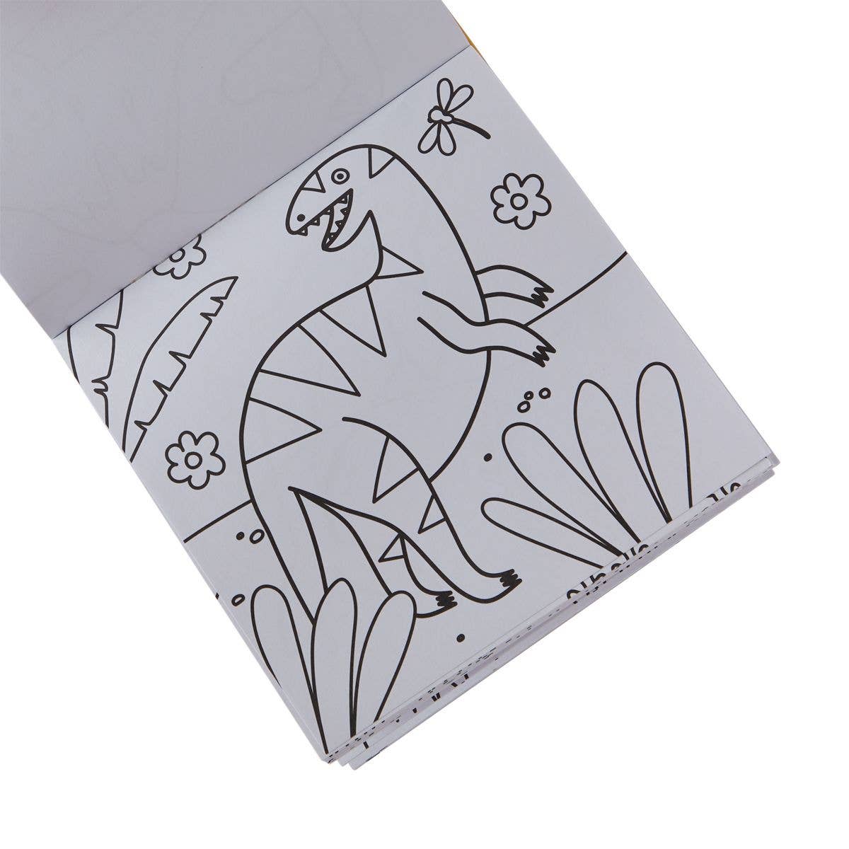 OOLY - Carry Along Crayon & Coloring Book Kit-Dinoland
