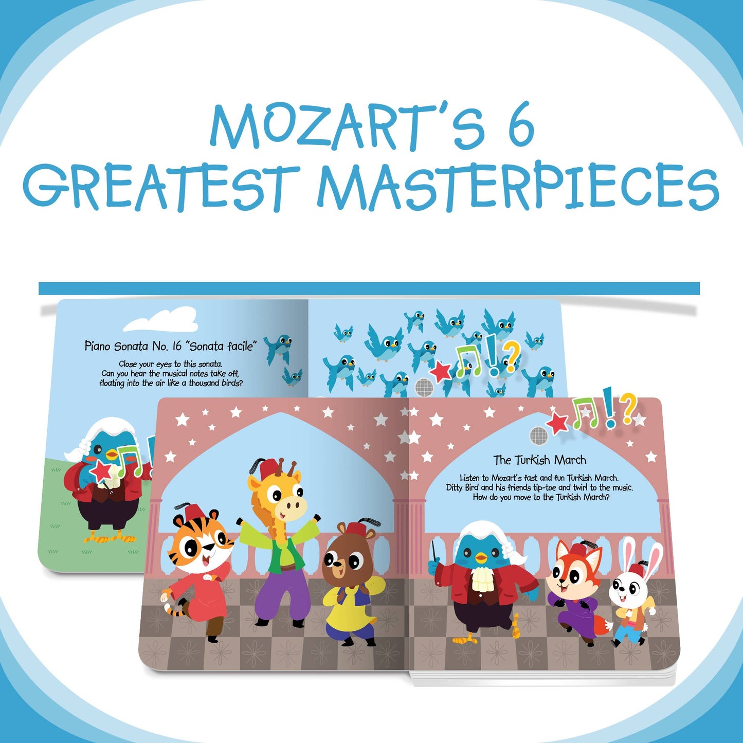 Ditty Bird - Ditty Bird Musical Book : Music of Mozart | Classical Music