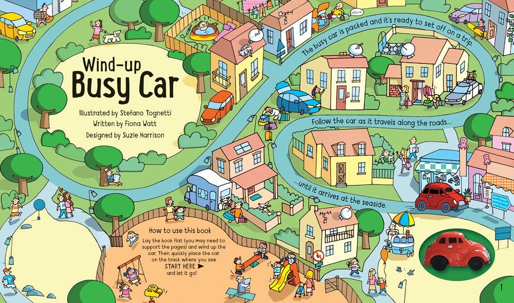 HarperCollins - Wind-Up Busy Car : Usborne