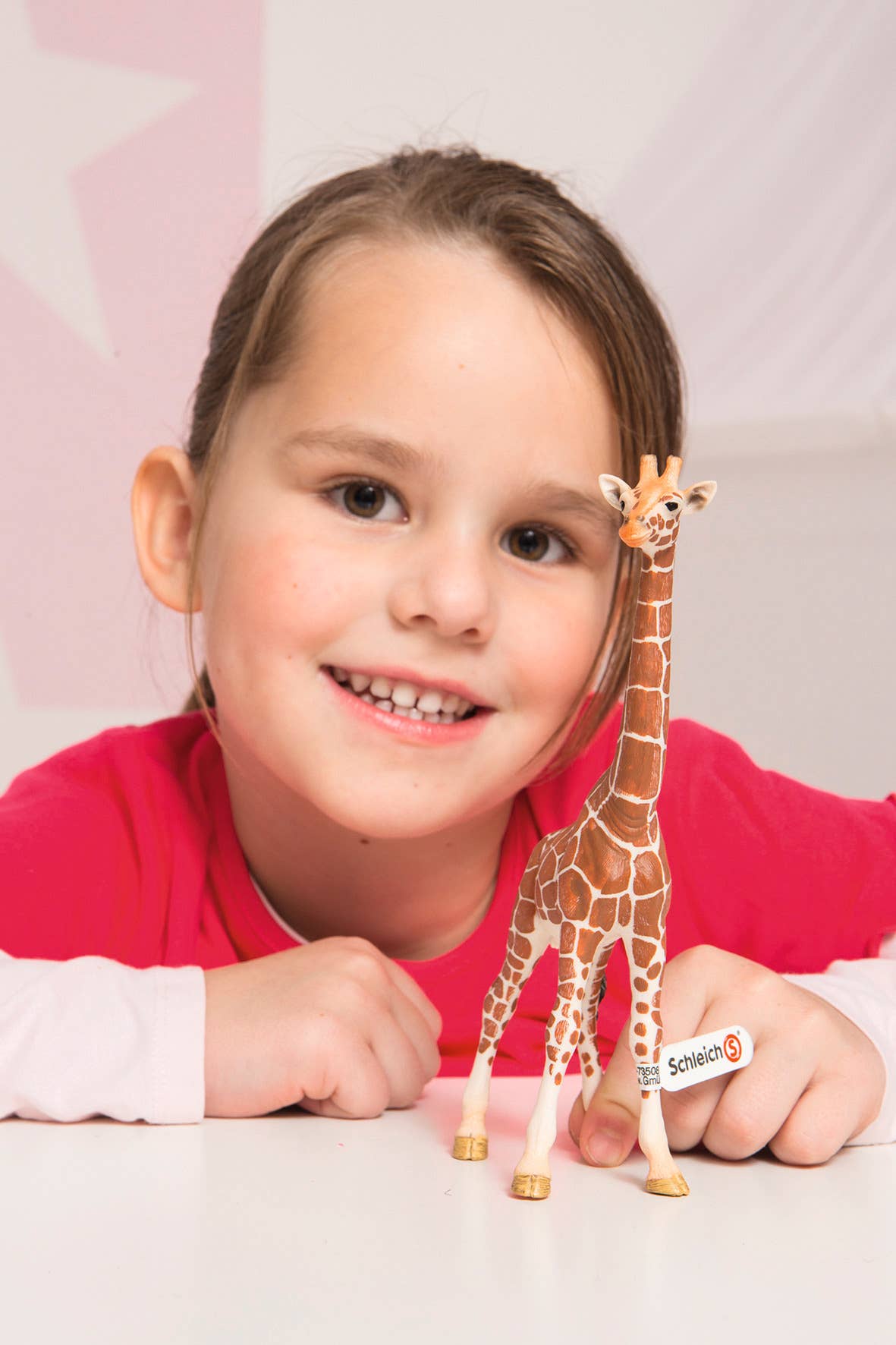 Schleich - Giraffe, Male Safari Animal Toy