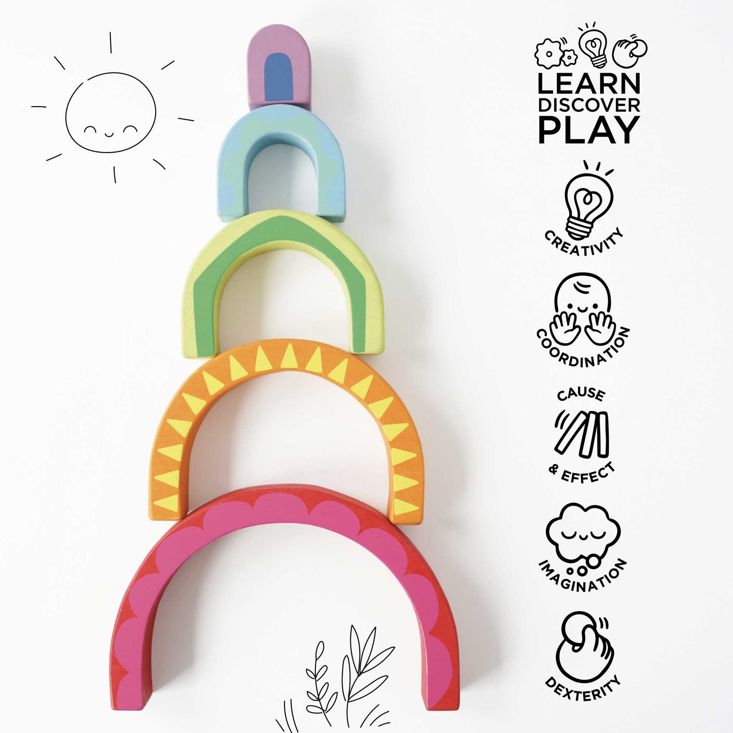 Le Toy Van, Inc. - Rainbow Tunnel Toy