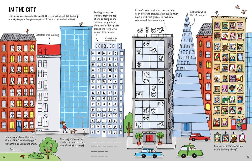 HarperCollins - Travel Activity Book : Usborne