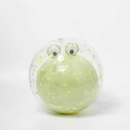 Sunnylife - 3D Inflatable Beach Ball Cookie the Croc Light Khaki