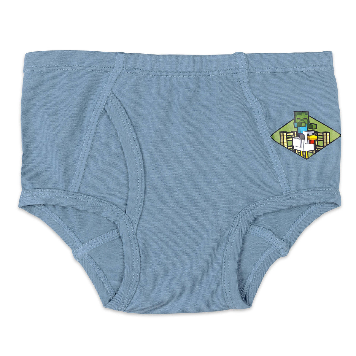 Bellabu Bear - Minecraft Bamboo Boy's Underwear 7-Pack: 4/5T