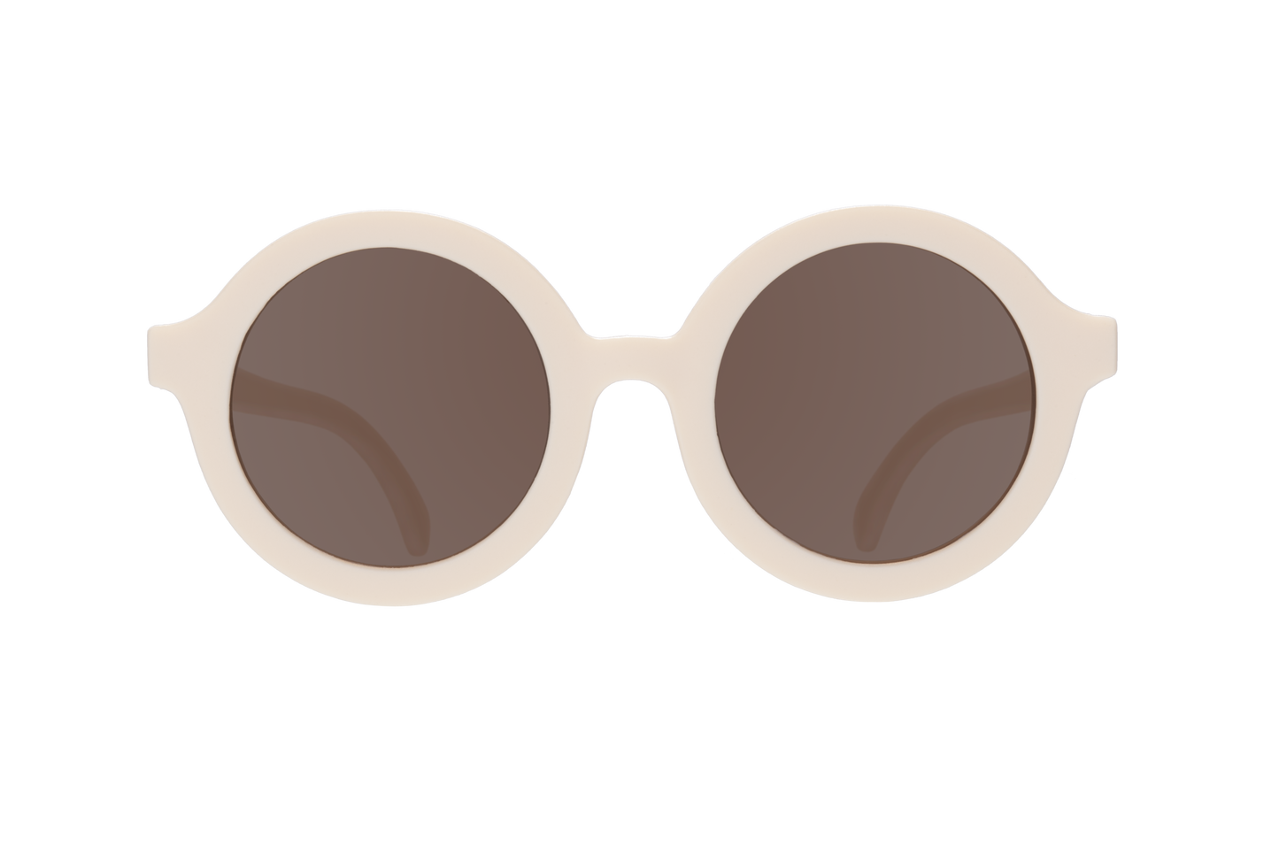 Babiators - Euro Round Baby and Kid Award Winning Sunglasses: Ages 3-5 / Sweet Cream