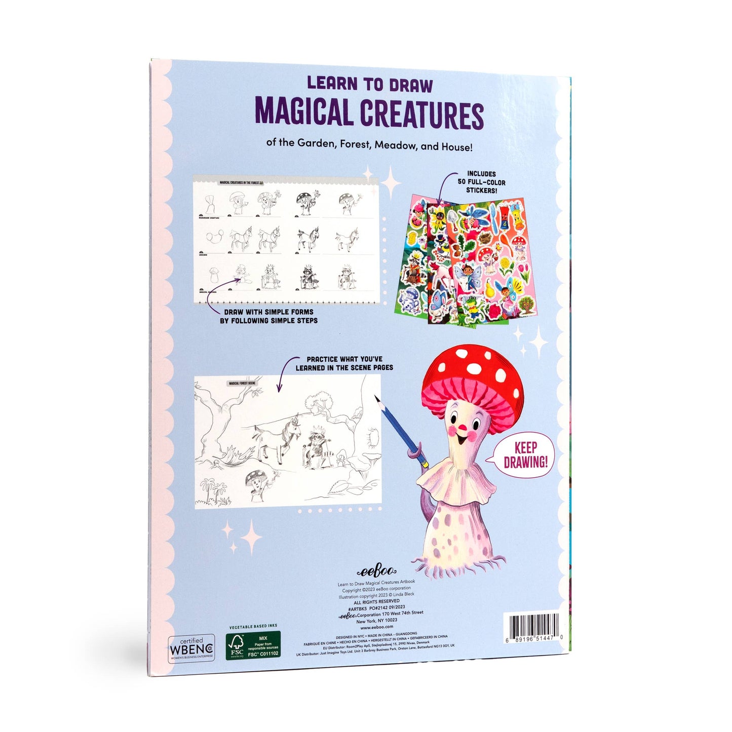 eeBoo - Learn to Draw Magical Creatures with Stickers