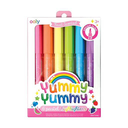 OOLY - Yummy Yummy: Fruit Scented Highlighters (Set of 6)