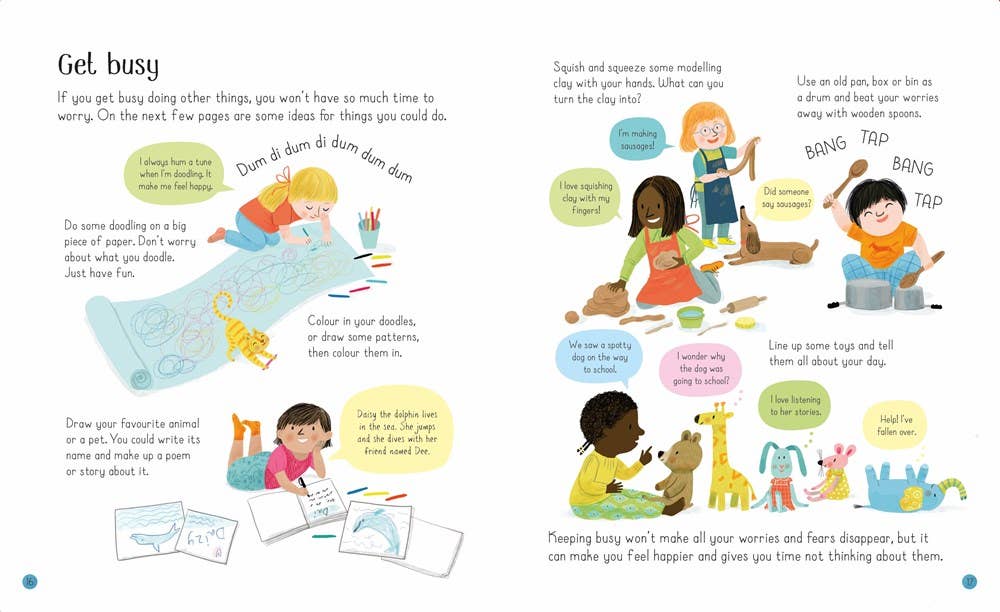 HarperCollins - All About Worries And Fears : Usborne