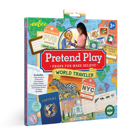 eeBoo - World Traveler Pretend Play