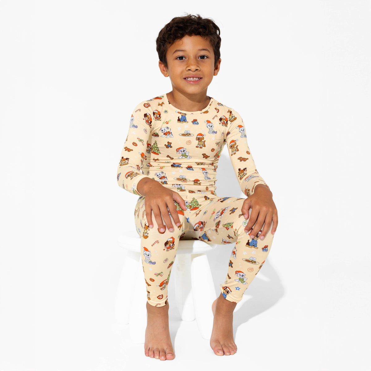 Bellabu Bear - PAW Patrol: Jingle Paws Kids Bamboo Pajamas: 9/10Y