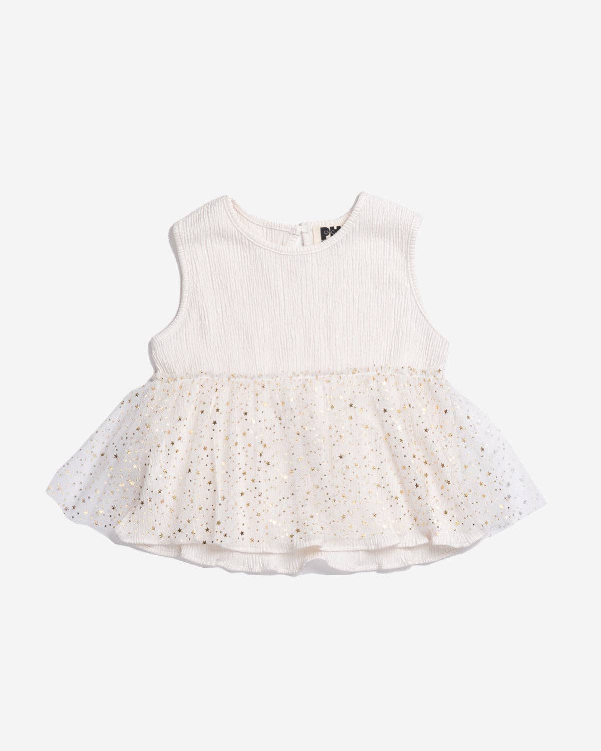 Petite Hailey - Elise Pleats Set: Ivory / 3