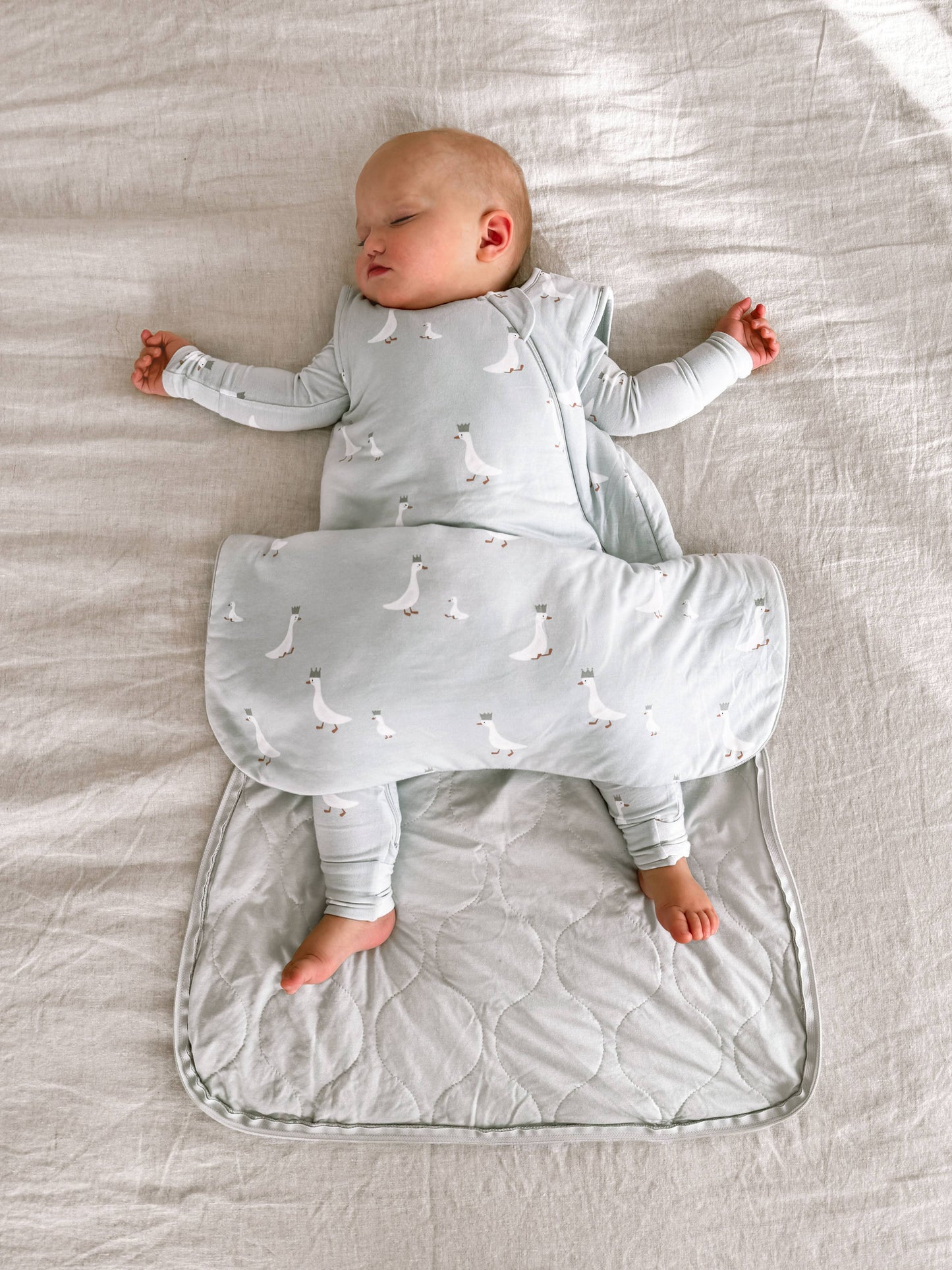 gunamuna - SLEEP BAG: Crowned goose / 24-36 months / 1.0