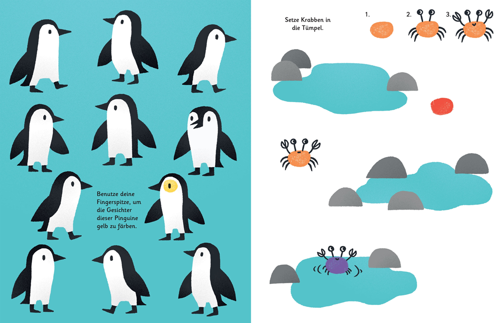 HarperCollins - Fingerprint Activities Animals : Usborne