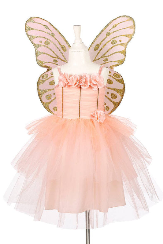Speedy Monkey - Annemarie Fairy Costume – Dress and Wings Set peach(3 sizes): 5-7 years