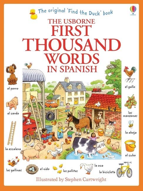 HarperCollins - First Thousand Words In Spanish : Usborne