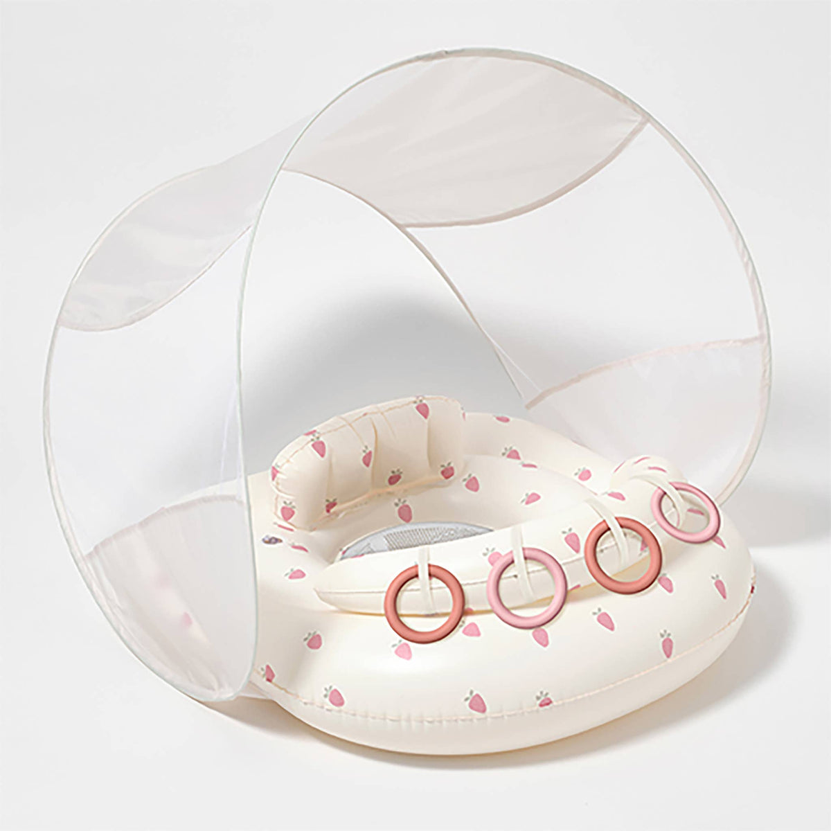 Sunnylife - Interactive Baby Float Strawberry Sunshine Pink