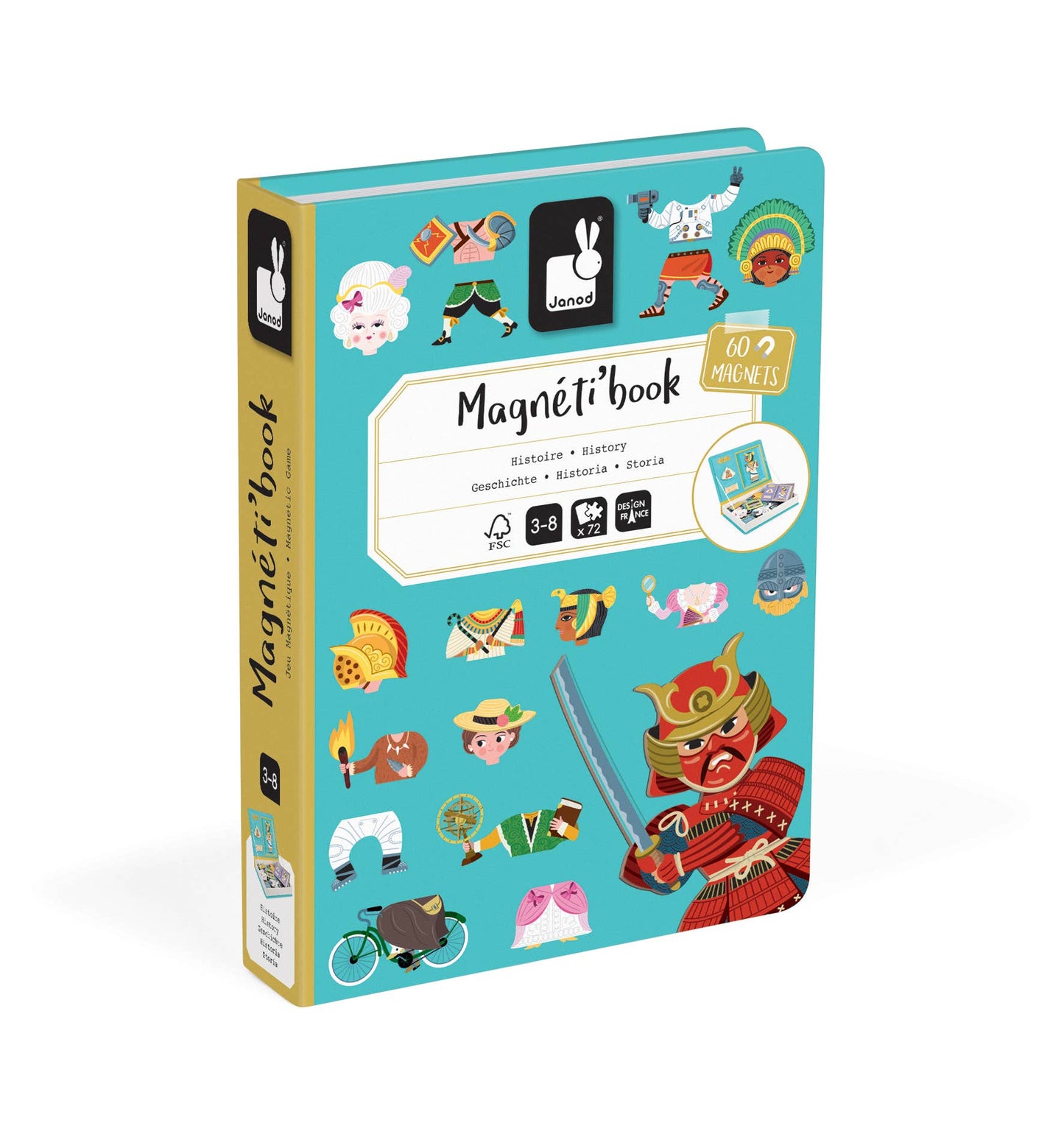 Janod - Magneti'book - History