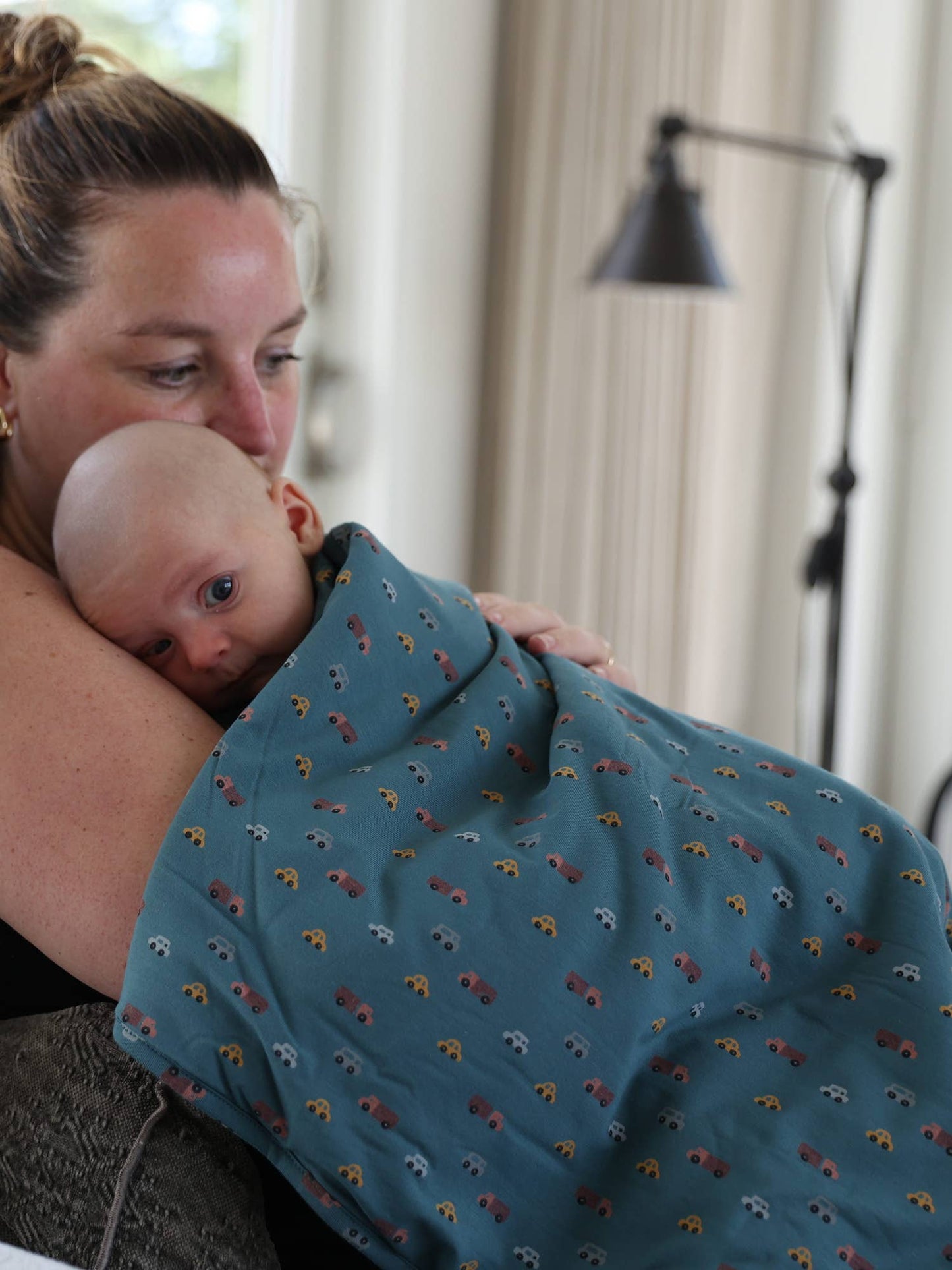 gunamuna - CLOUD BLANKET : Construction / Toddler / 1.0