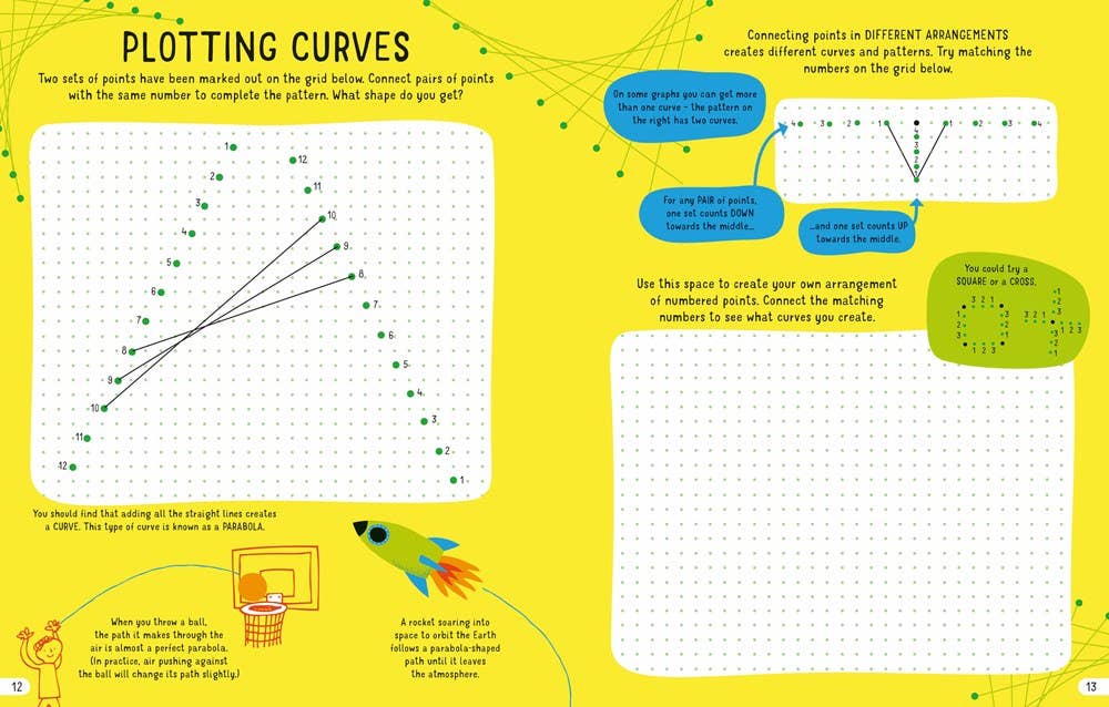 HarperCollins - Math Scribble Book : Usborne