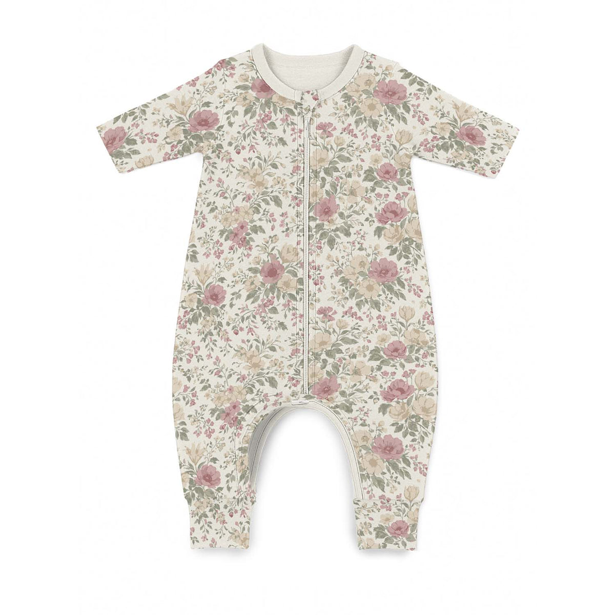 gunamuna - FW26 Long Sleeve Footie Sleep Sack 2.5: Football goose / 18-36m