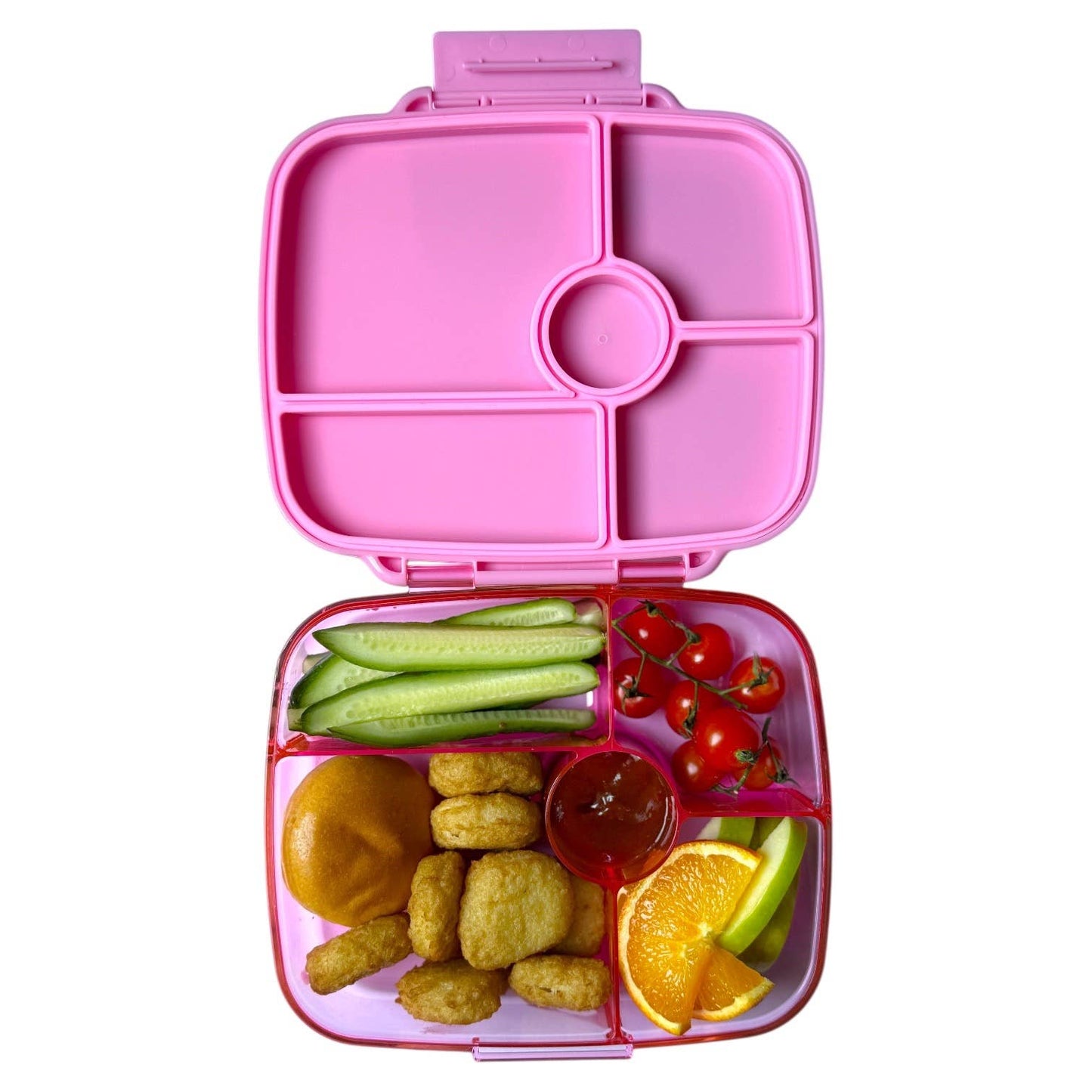 Yumbox - Yumbox Go Leakproof Bento Lunch Box – 5 Compartment, 5.6 Cup: Sydney Pink