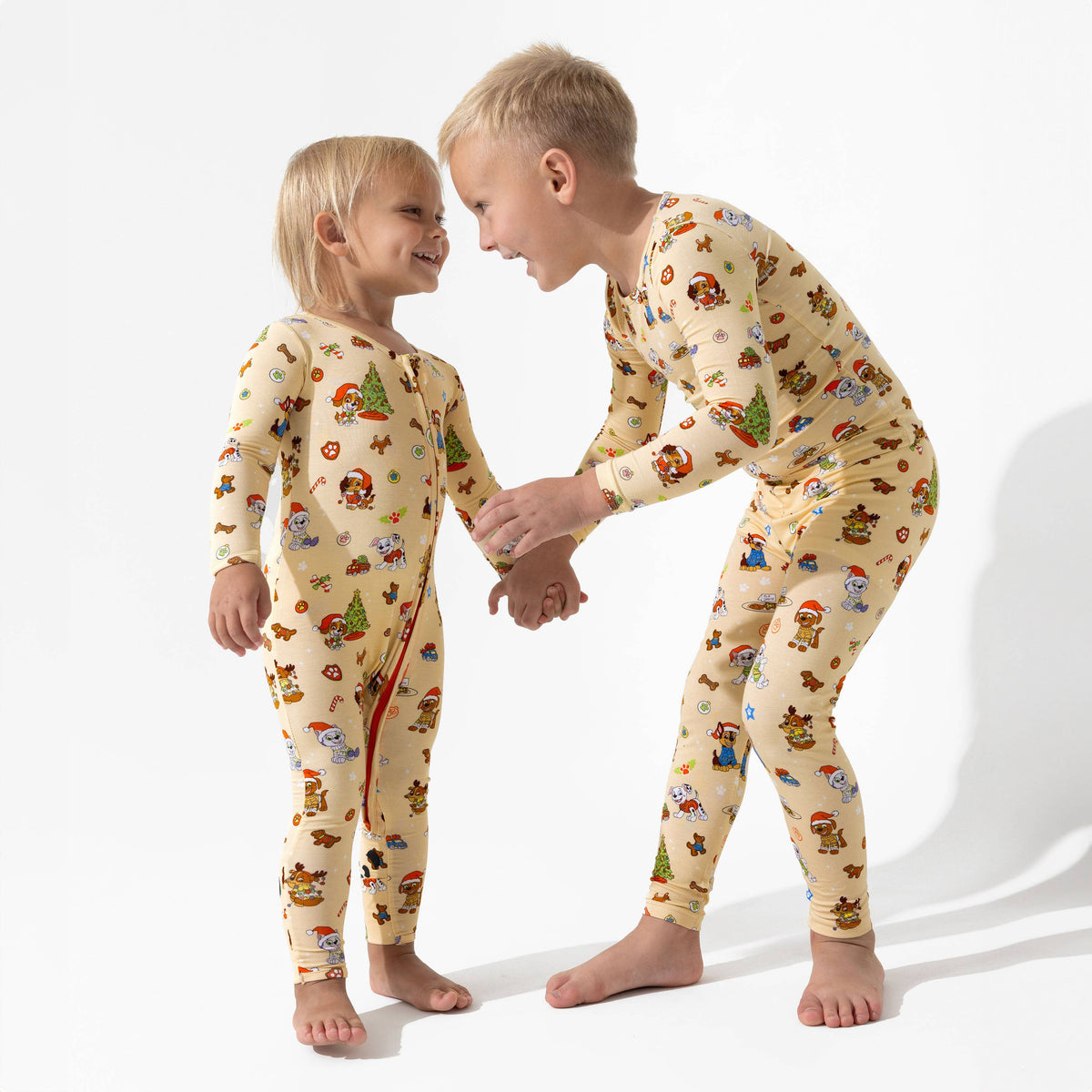 Bellabu Bear - PAW Patrol: Jingle Paws Kids Bamboo Pajamas: 9/10Y