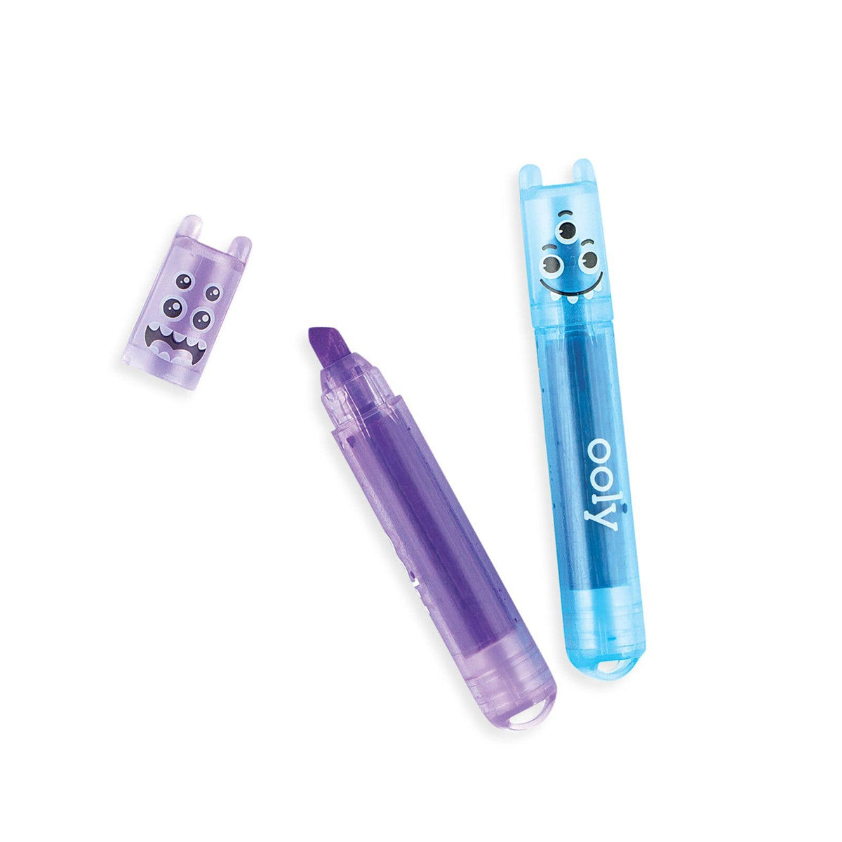 OOLY - Monster: Mini Scented Neon Highlighters (Display of 24 Units