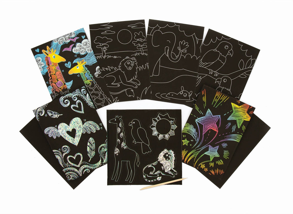 OOLY - Scratch & Scribble: Ocean Life (10 PC Set)