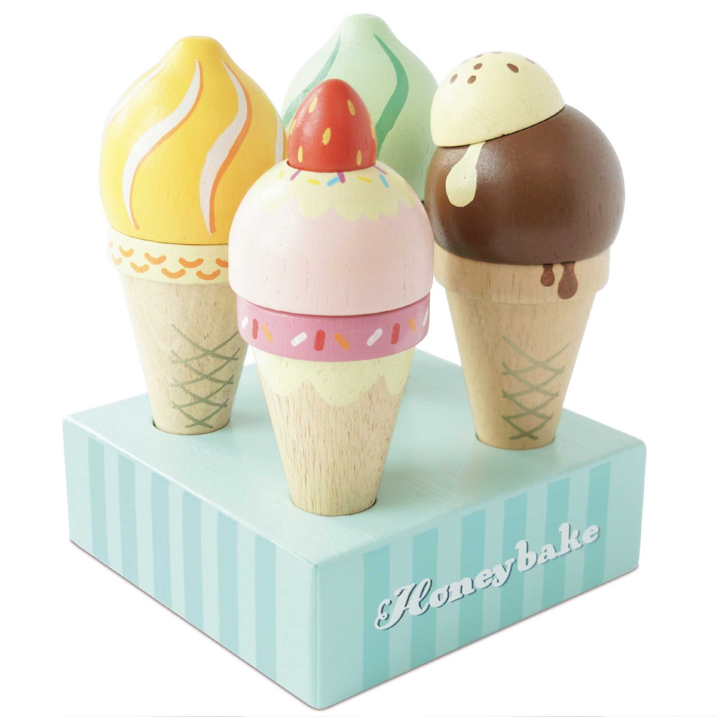 Le Toy Van, Inc. - Wooden Ice Cream Cones Set