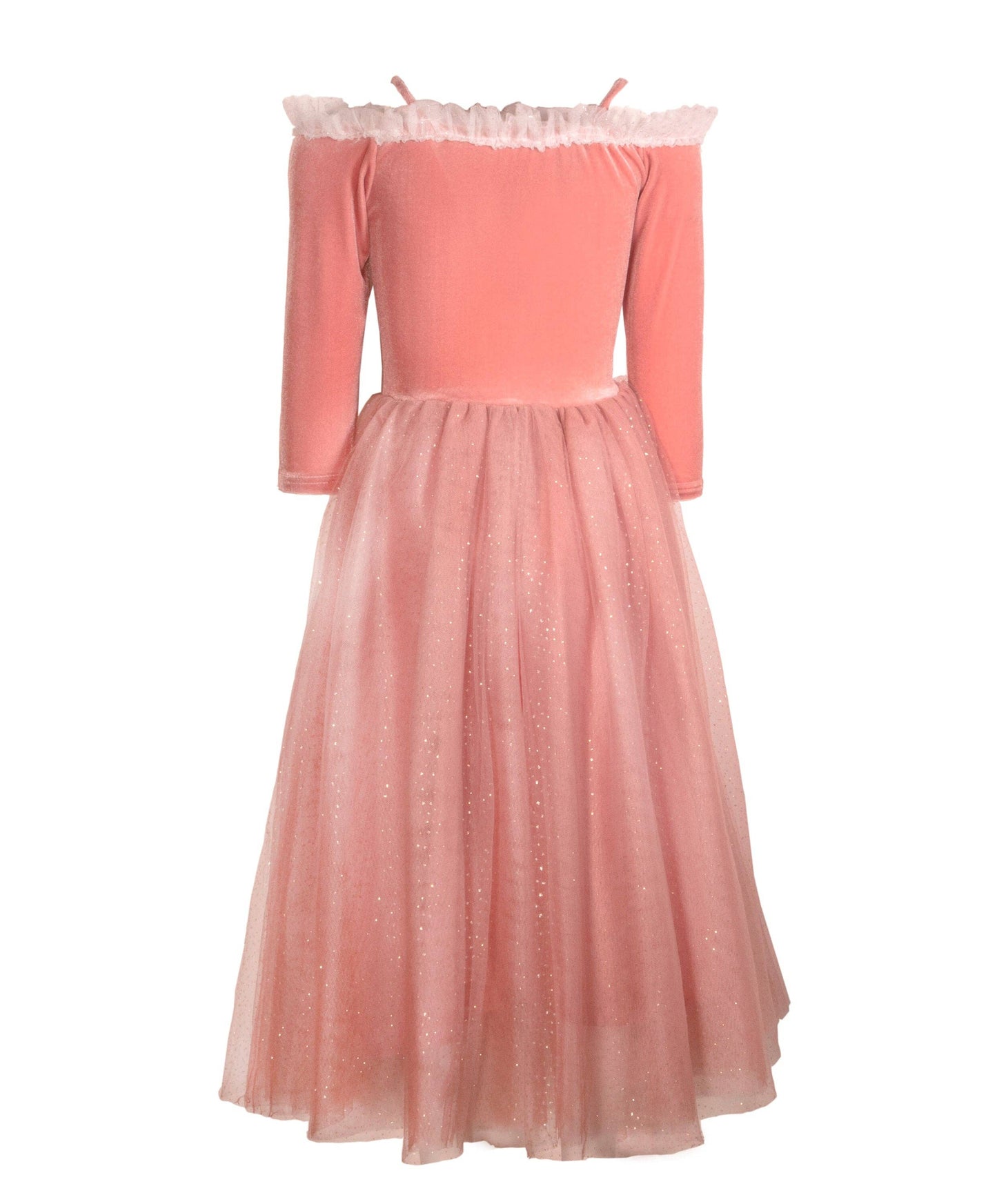 Joy Costumes by Teresita Orillac - Princess Briar Rose pink costume dress: M (6-8 years)