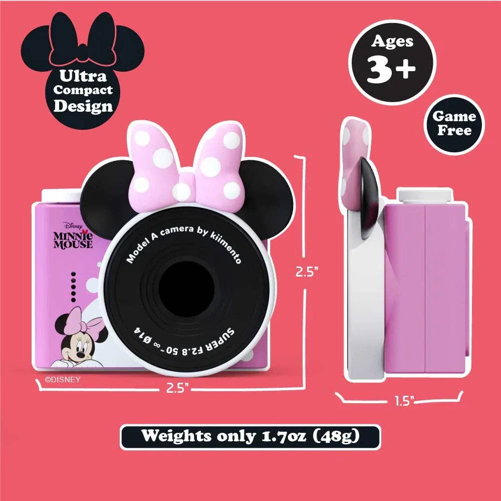 kiimento (formerly Kidamento) - Disney Minnie Mouse Mini Camera
