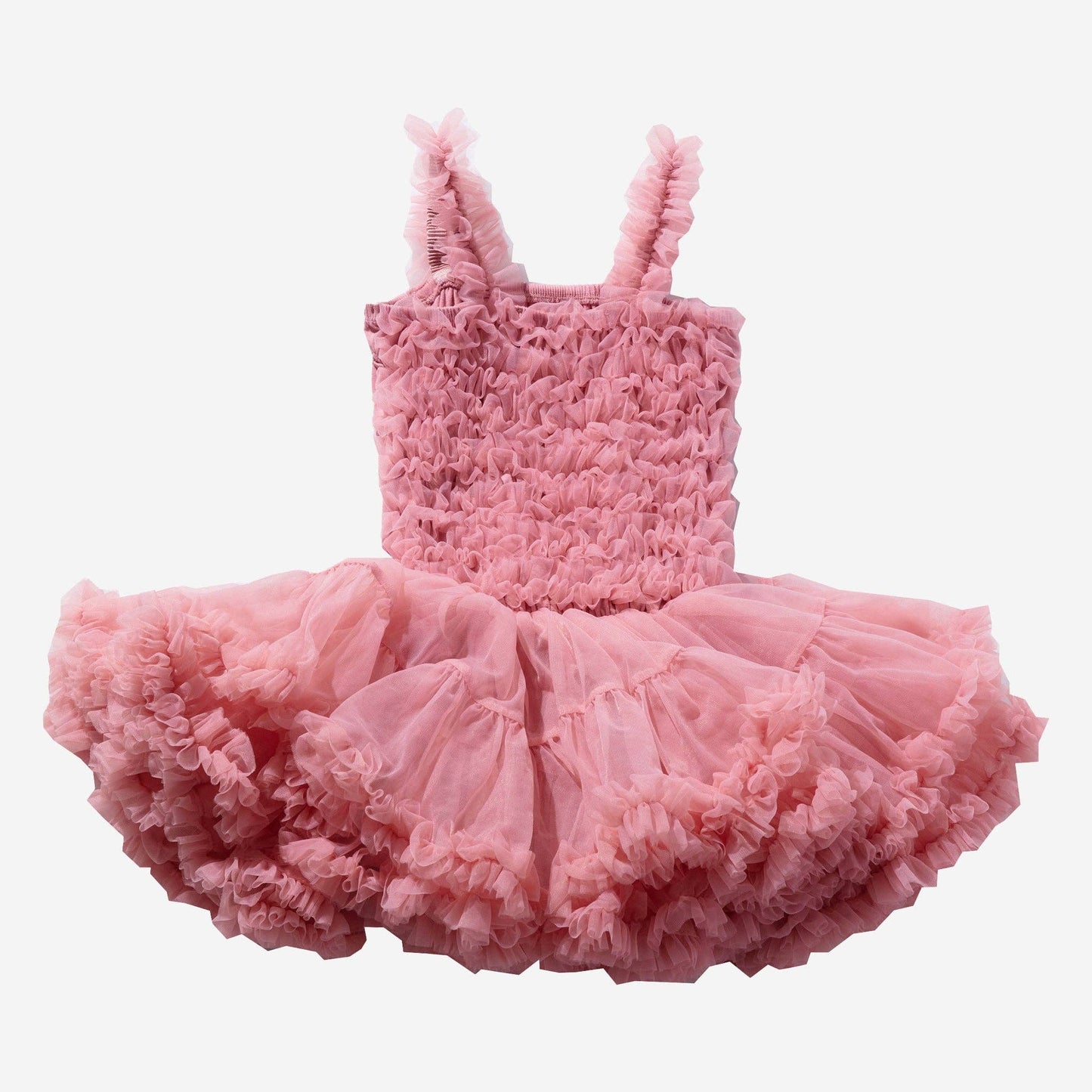 Petite Hailey - Tutu Ombre Dress: Ivory / 1-2