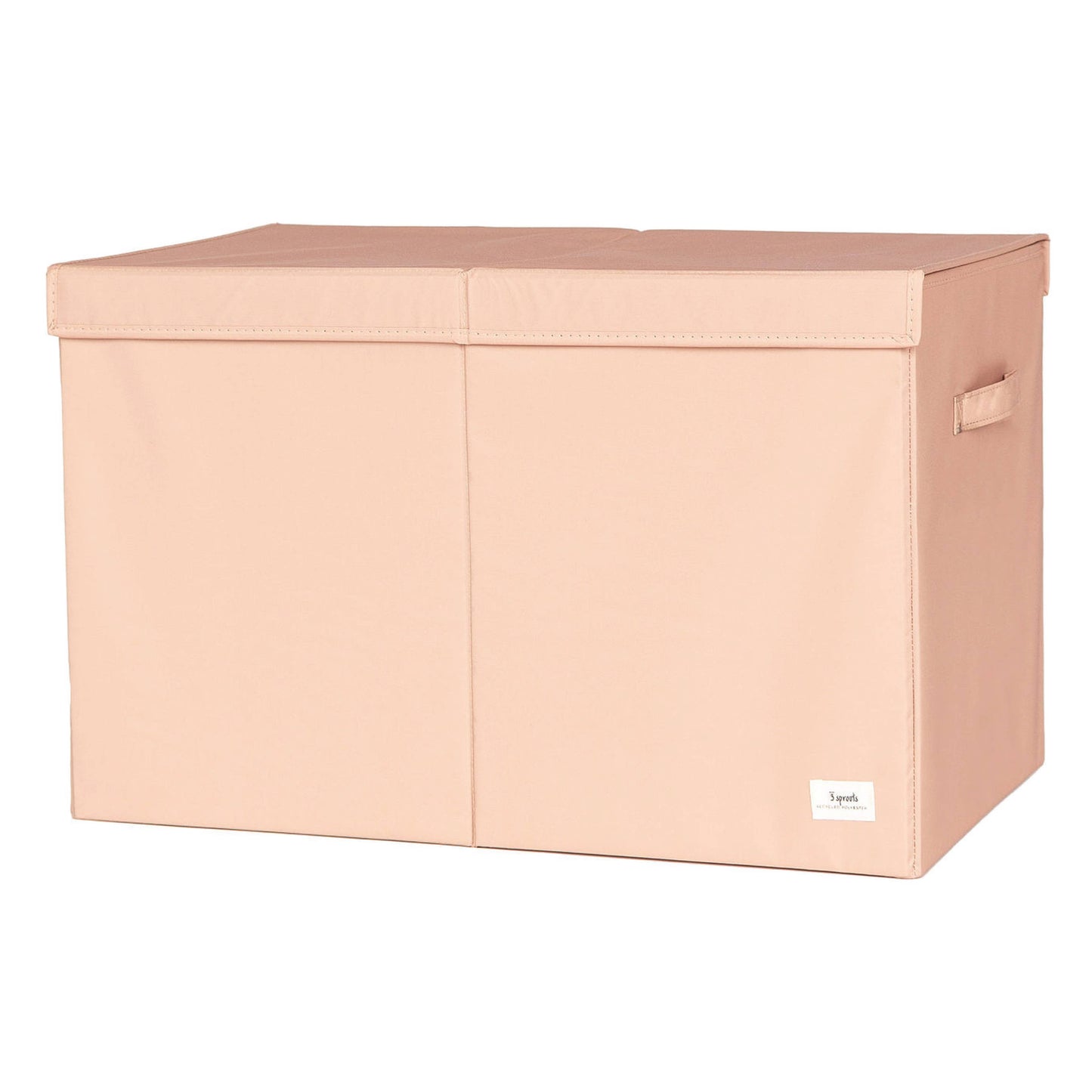 3 Sprouts - Recycled Fabric Folding Chest - Solid Colors: Light Gray
