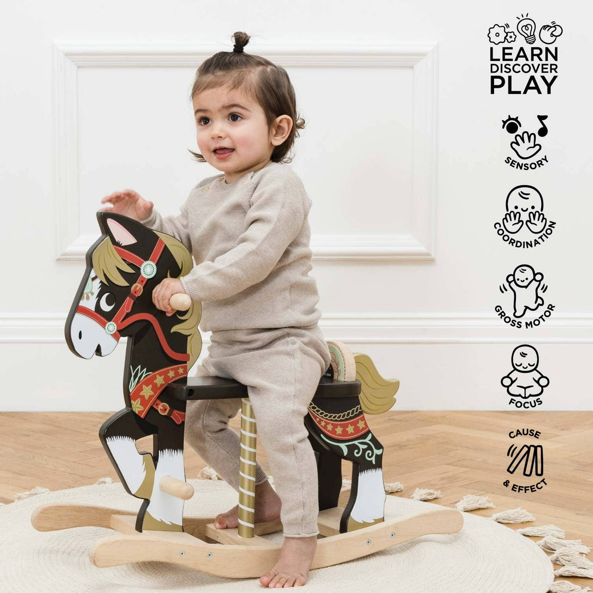Le Toy Van, Inc. - Classic Wooden Rocking Horse