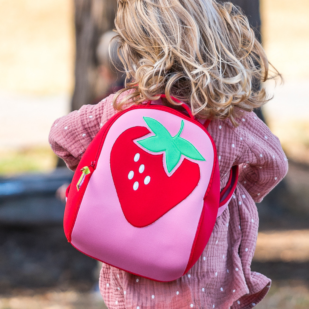 Dabbawalla Bags - Backpack - Strawberry Fields