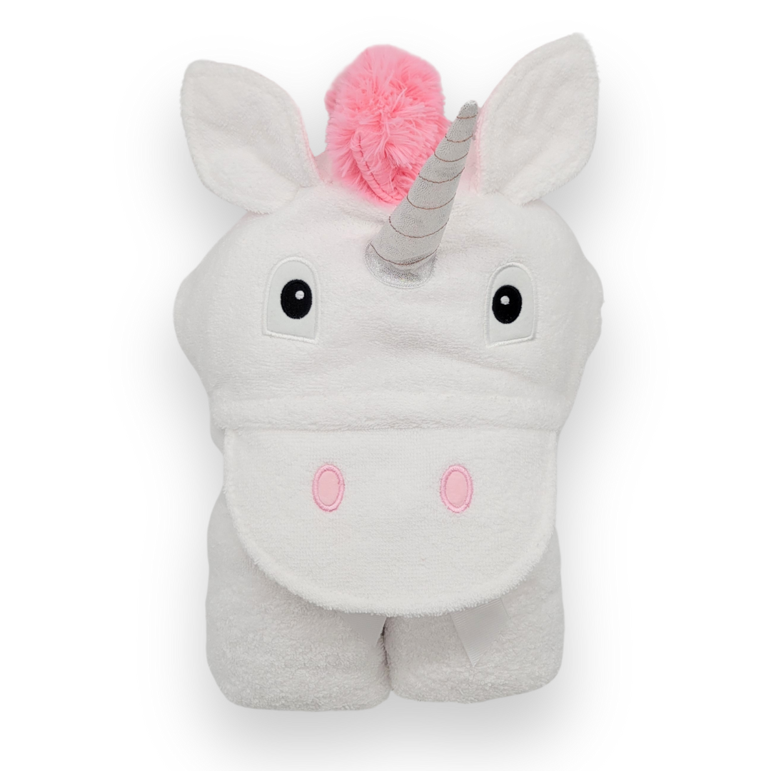 Yikes Twins - Unicorn hooded towel for ages 2-8years old