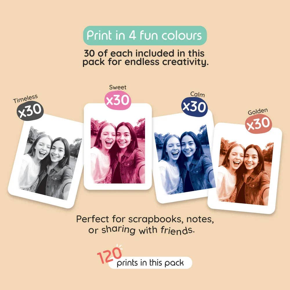 kiimento (formerly Kidamento) - Model P2 Print Pack | 120 Prints
