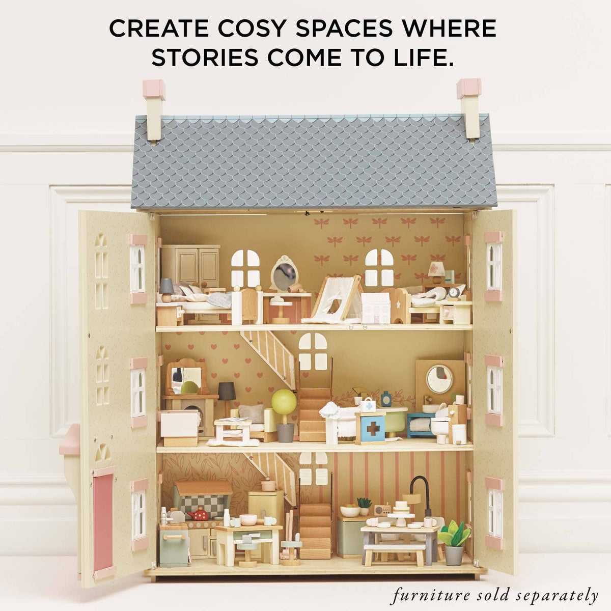 Le Toy Van, Inc. - Cherry Tree Hall Wooden Dolls House