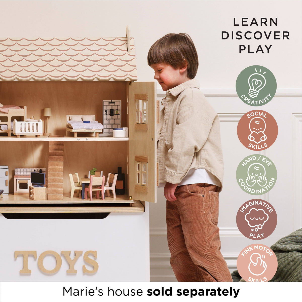 Le Toy Van, Inc. - Deluxe Dolls House Furniture Set