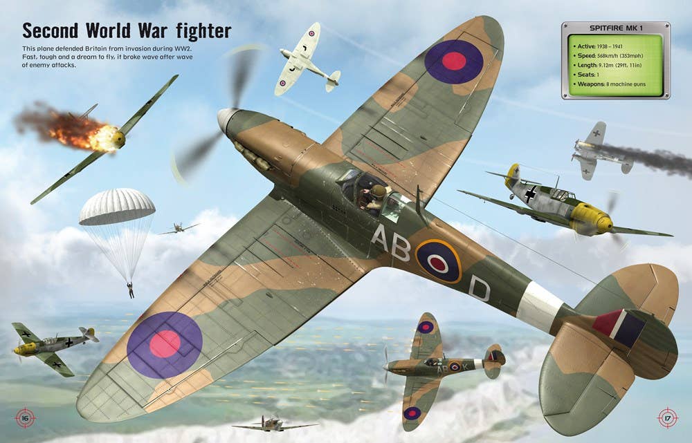 HarperCollins - Build Your Own Planes Sticker Book : Usborne