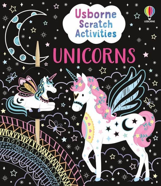 HarperCollins - Usborne Scratch Activities Unicorns: Rosie Dickins