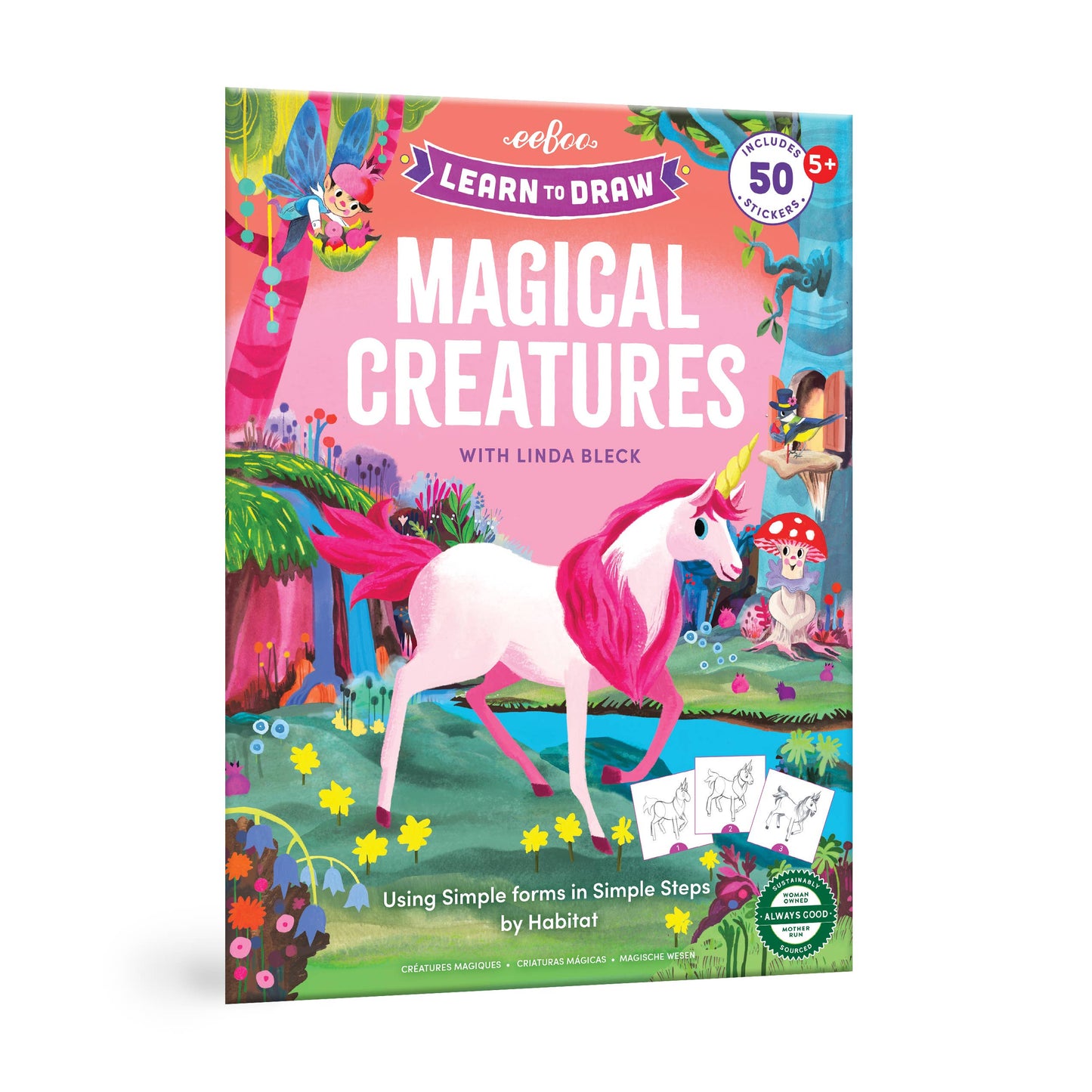 eeBoo - Learn to Draw Magical Creatures with Stickers