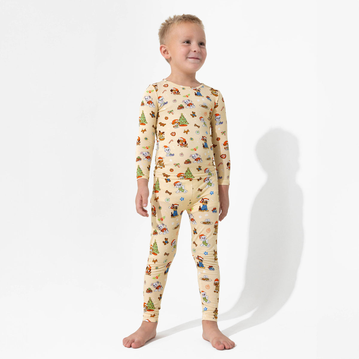 Bellabu Bear - PAW Patrol: Jingle Paws Kids Bamboo Pajamas: 9/10Y