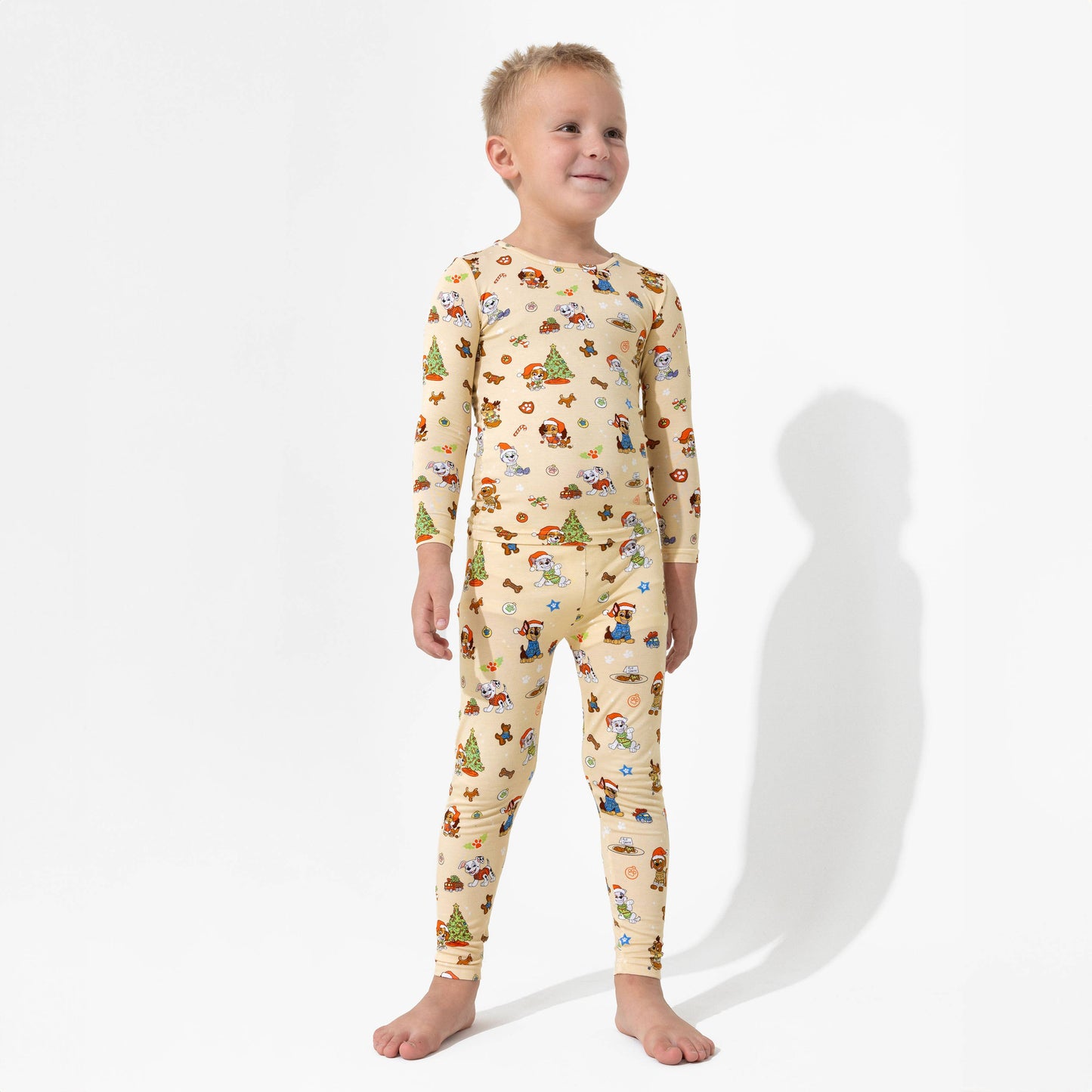 Bellabu Bear - PAW Patrol: Jingle Paws Kids Bamboo Pajamas: 9/10Y