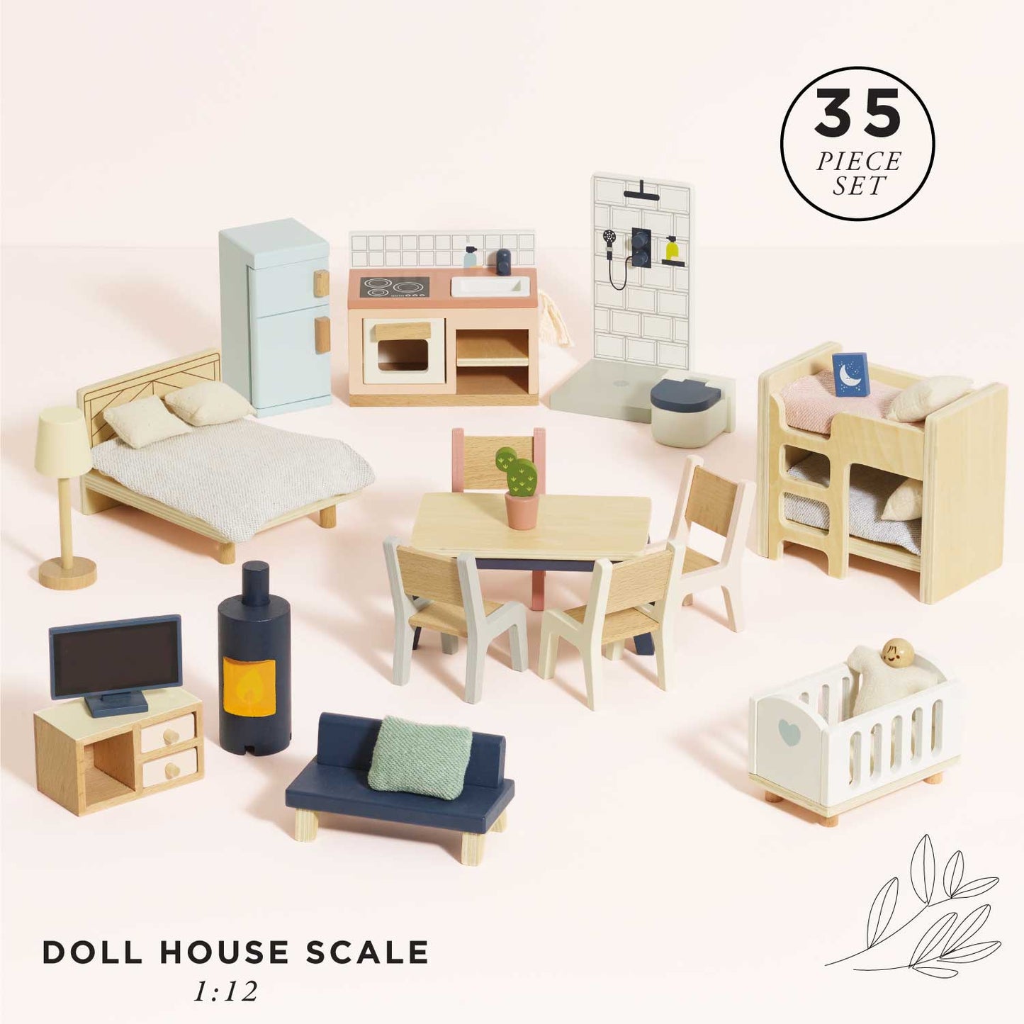 Le Toy Van, Inc. - Complete Dolls House Furniture