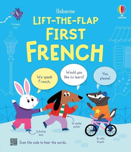 HarperCollins - Lift-The-Flap First French : Usborne