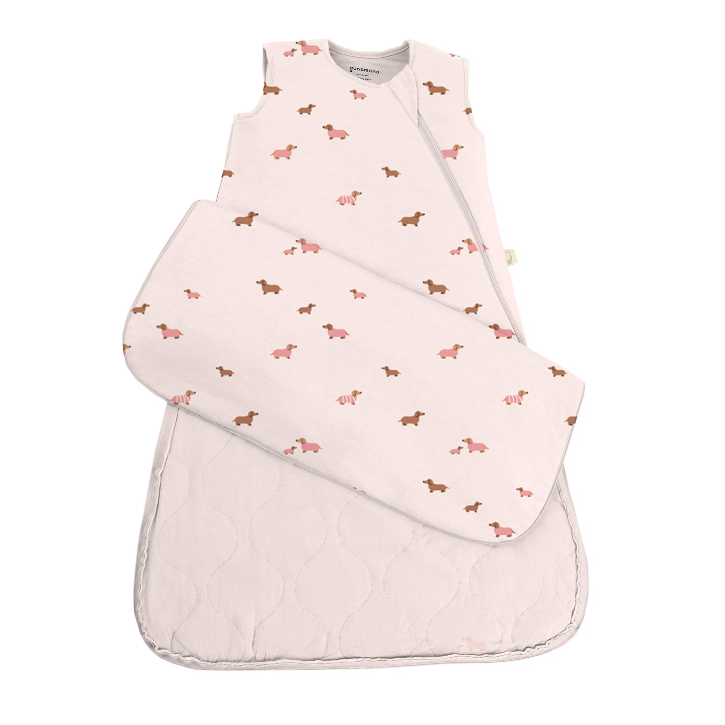 gunamuna - SS26 SLEEP BAG 0.5 TOG: Friends / 9-18M
